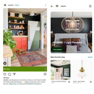 Shoppable Posts on Instagram - Example | Shopala Blog